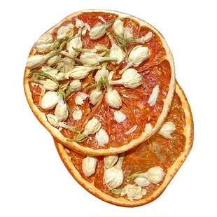 西柚茉莉花茶冻干水果茶冷泡饮品花茶青桔柠檬果茶包泡水喝的东西