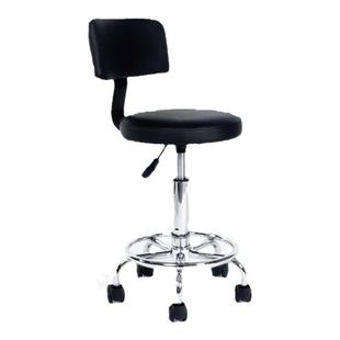 厨房炒菜椅骑坐升降操作椅子理发店椅滑轮椅靠背吧台椅腿疼恢复椅