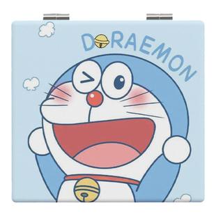 哆啦A梦系列 卡通男女学生小镜子随身折叠化妆镜便携手持迷你双面