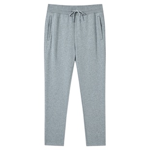 拓路者男装加绒裤空白针织长裤运动卫裤秋冬加厚潮流时尚休直筒裤