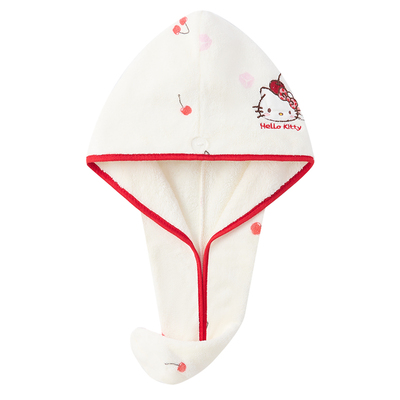 BE凯蒂猫干发帽珊瑚绒速干强吸水