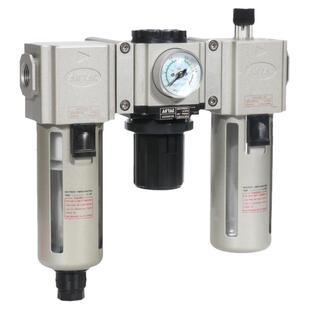 亚德客气动三联件气压油水分离器带自动排水GAC200 300 400-08 10