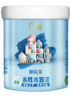 立邦水性木器漆自刷实木家具改色