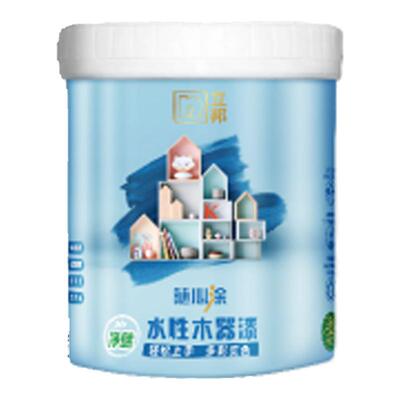 立邦水性木器漆自刷实木家具改色
