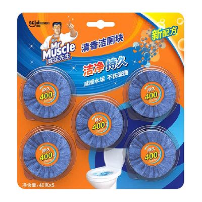 威猛先生清香洁厕块自动清洁去味