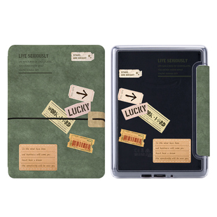 morock电子书kindle保护套适用Paperwhite5亚克力6全包kpw3电子书658青春版kinddelpw4轻薄2024阅读器6英寸壳