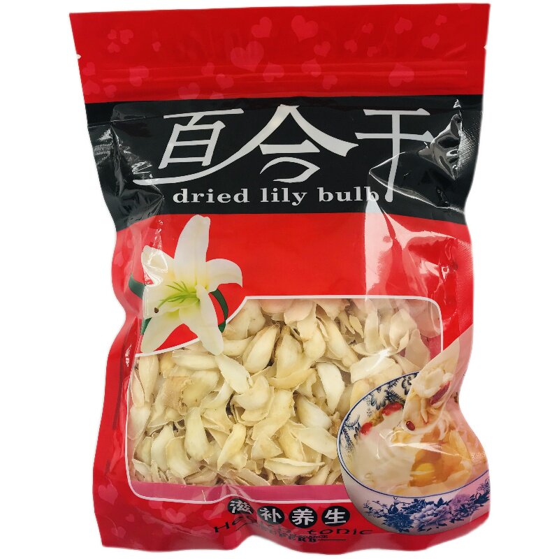 兰州特产甜百合干特级250g食用