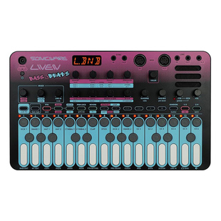 SONICWARE LIVEN BASS&BEATS 贝斯低音鼓合成器音序器编曲桌面