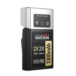 沃尔森夜钓感应头灯户外帽夹灯