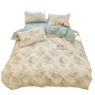 全棉床上四件套纯棉夏天床单被套学生宿舍单人三件套床品2025新款