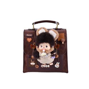 BELE新款时尚可爱女生包包单肩斜挎手提包小众品牌送人生日礼物