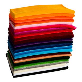 加厚红色黑色 金丝绒布料 绒布 背景布 会议桌布窗帘地摊布 面料