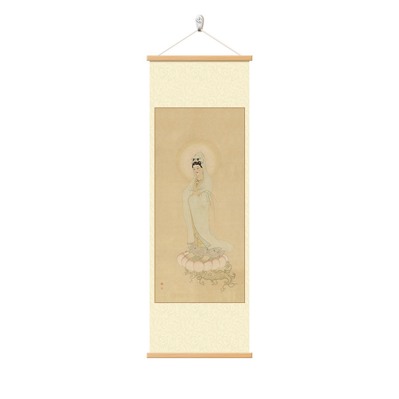 佛像装饰画观音心经地藏王挂画