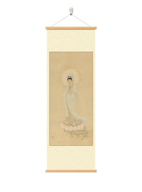 佛像装饰画观音心经地藏王挂画