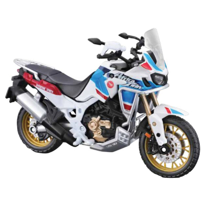 Burago HONDA本田AFRICA摩托车模型仿真摩托车摆件成人收藏玩具