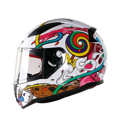 LS2摩托车头盔儿童四季冬季全盔