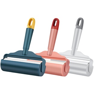 粘毛器滚筒大号可撕式卷纸毡滚去除毛家用衣物粘尘滚刷黏沾毛神器