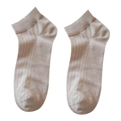 抗起球夏季薄款纯棉短袜男