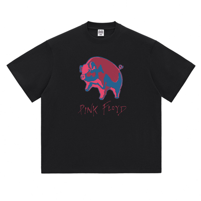 PinkFloyd飞猪摇滚T恤男女儿童