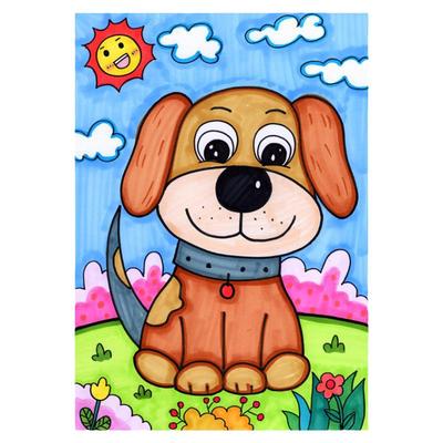 儿童初阶临摹卡绘画素材