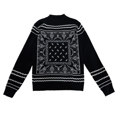 高级感棉服潮牌针织百搭痞帅中领