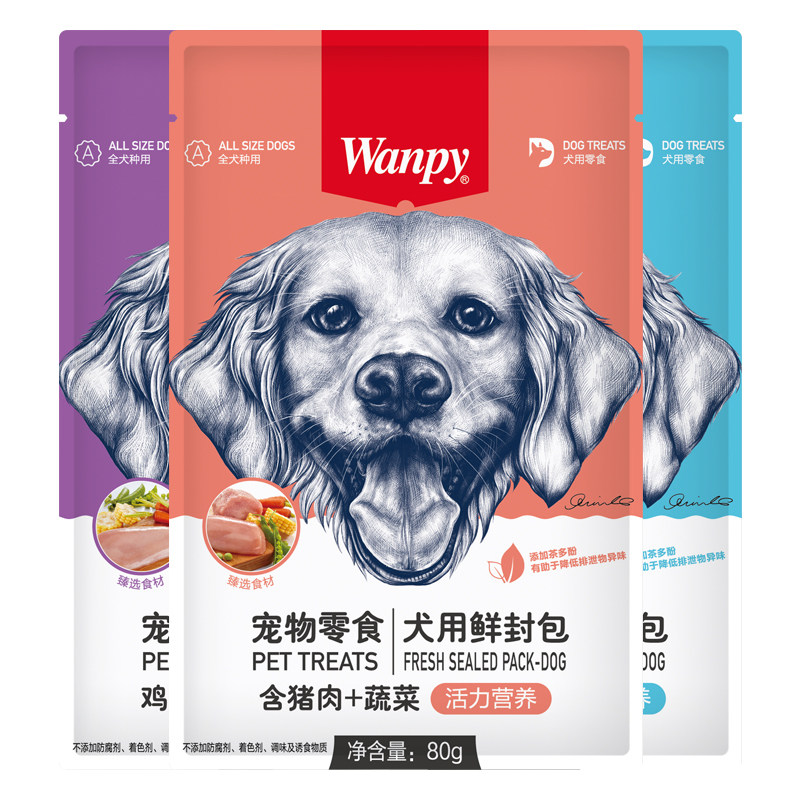 拌粮肉羹Wanpy/顽皮鲜封包