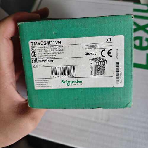 议价施耐德TM5C24D12R紧凑型TM5模块 - 36 I/O - 24 DI - 12 DO r