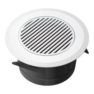 埃瑞德超薄出风口圆形中央空调新风回风口通风排风口换气进气风罩
