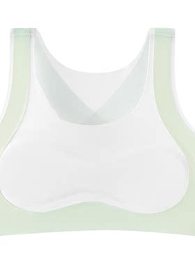 女童发育期无痕透气防凸点内衣