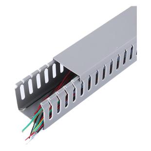 PVC线槽配电柜线槽工业行线槽明装塑料阻燃电线开口布线走线槽