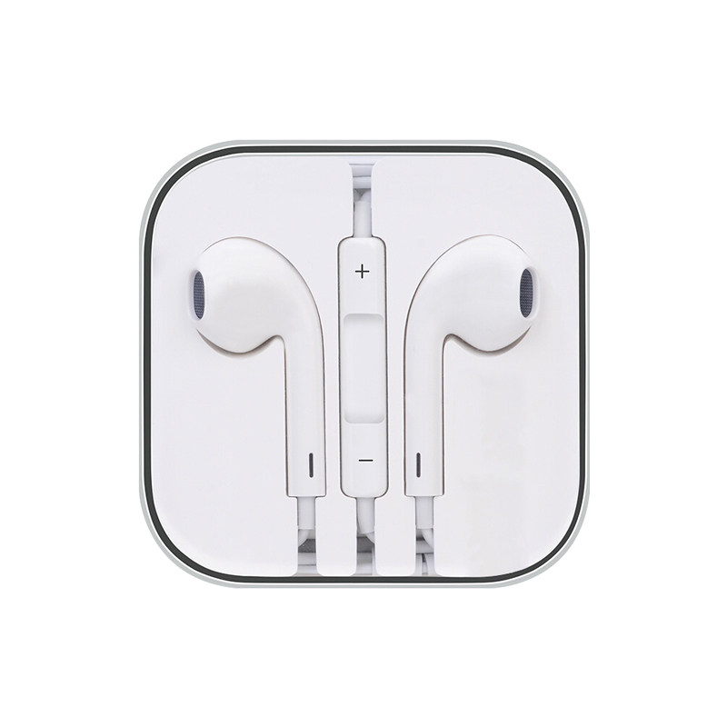 适用苹果14耳机iPhone13入耳式耳塞12有线耳机iPad/Xs/8P线控耳机