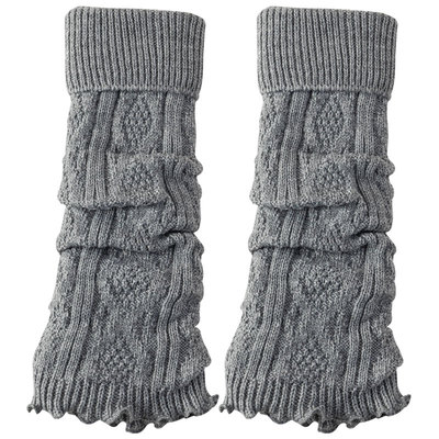 辣妹风中筒小腿保暖堆堆袜套秋冬