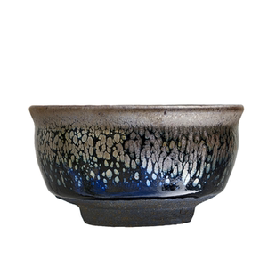 李达建盏禅定鹧鸪斑茶盏8.5口高端品茗杯纯手工收藏级大师主人杯