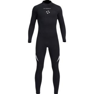 3MM保暖潜水服男女浮潜赶海冲浪湿衣 长袖防寒泳衣桨板帆板救援衣