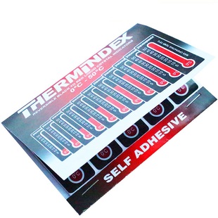 Thermax进口可逆测温纸0-50℃/50-100℃可重复使用测温贴 10条/本