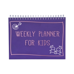 趁早Kiera Ye 自律俱乐部周计划打卡本每日日程规划记录本桌面办公笔记本子线圈本weekly周记本