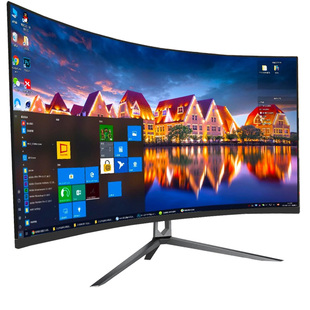 32英寸曲面无边框显示器2K高清HDMI游戏24台式液晶电脑144屏幕27