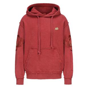 碧海潮生【麒麟莲花•限定6色】冬新款中国风重磅洗染满绣花卫衣