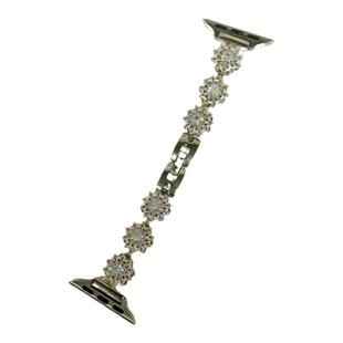 QALUO春夏新款〔韩系/解压〕旋转雪花适用apple watchS11/S10金属表带iwatch9苹果手表se/8/6/5代41/45mm高级