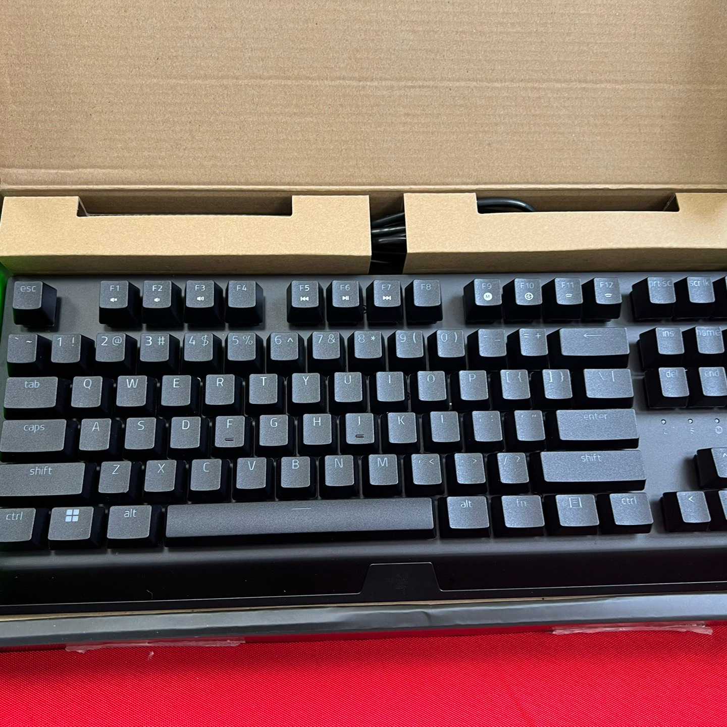 【议价-可维修】雷蛇 Razer 小蜘蛛 黑寡妇蜘蛛X竞技版背光款 机