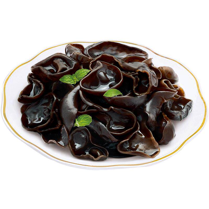 维多宝压缩木耳 东北黑木耳 无根肉厚压缩黑木耳 火锅食材250g