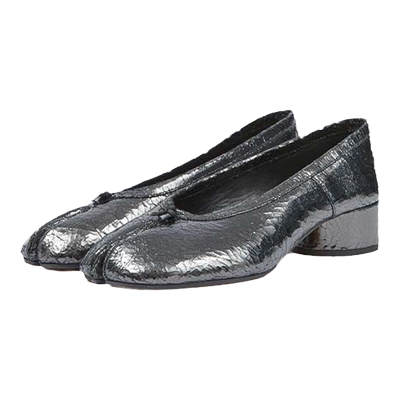 马吉拉破镜系列芭蕾鞋