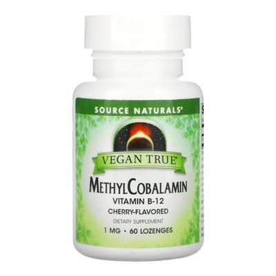 Source Naturals 维生素B12甲钴胺舌下片剂