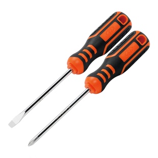 华丰巨箭镙丝刀加硬一字十字螺丝刀工具梅花起子强磁工业级改锥