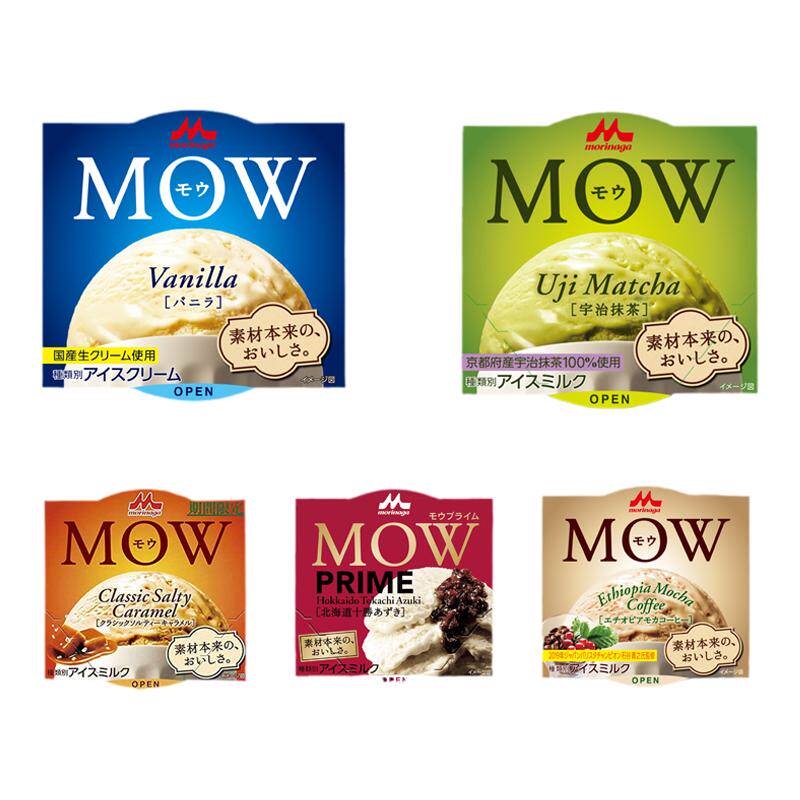 风靡日本的森永mow冰淇淋