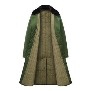 军大大衣男冬季加绒加厚长款东北绿棉袄零下冷库防寒服老式棉大衣