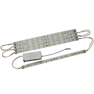 长条吸顶灯芯led灯条三色灯条免打孔高亮护眼写字书房光源无频闪