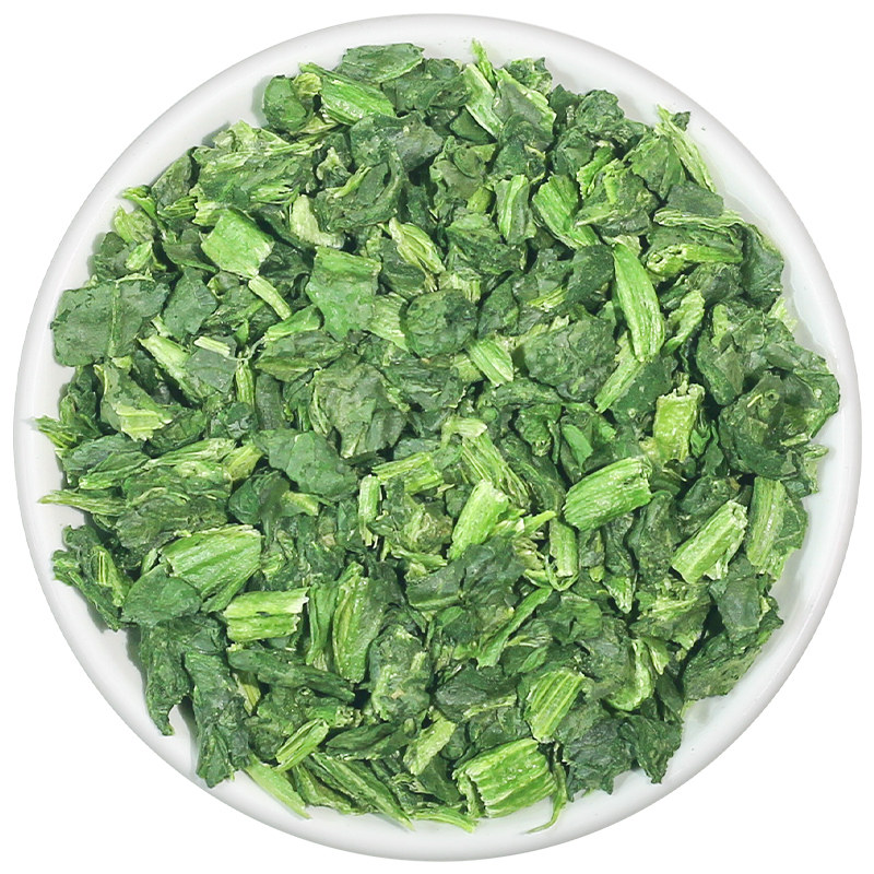冻干菠菜碎粒丁干脱水方便面果蔬脆食品烘焙儿童孕妇零食