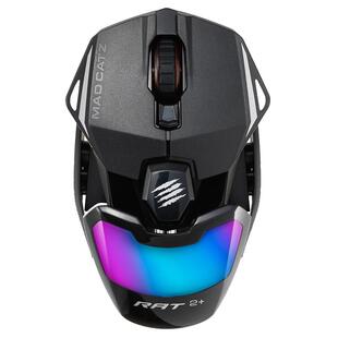 美加狮RAT2+电竞游戏有线鼠标轻量化RGB背光lol/cf宏台式电脑吃鸡