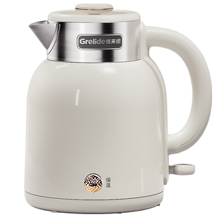 格来德2615K复古家用电热水壶316不锈钢大容量防烫恒温保温烧水壶